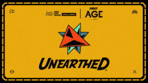logo for 2025/2026 UNEARTHED FLL season challenge name